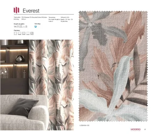 Rèm hoa văn - họa tiết